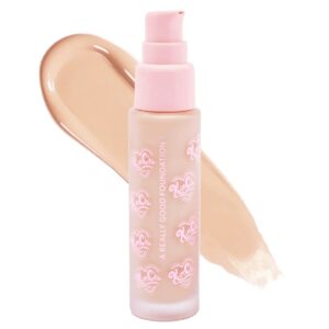 a really good foundation 102l very fair cool pink undertones