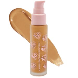 a really good foundation 116m medium warm peach undertones